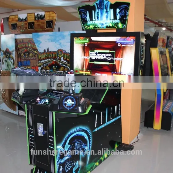 Arcade Aliens Shooting Machine / Coin Operation Shooting Machine photo-3