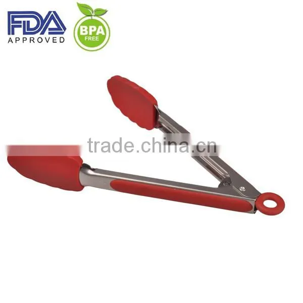 Hot New Products Kitchen Silicone Tongs/ Silicone Food Tongs photo-2