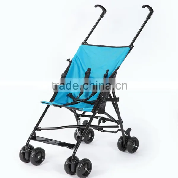 Lightweight Alloy Baby Stroller With Siting Lying Half Lying Usage Quick Folding Function