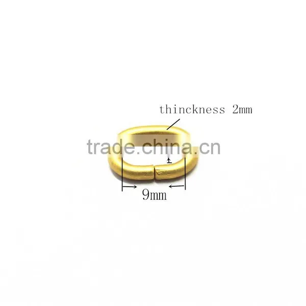 9mm Cheap Metal Oval Ring For Shoe photo-3