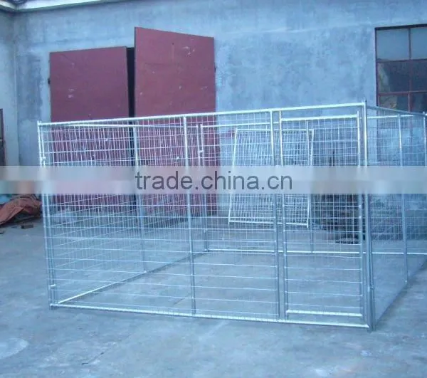 Galvanized Steel Outdoor Large Dog Backyard Kennels Factory photo-2