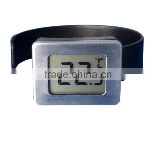 Menu Wrap Around Glass Wine Thermometer