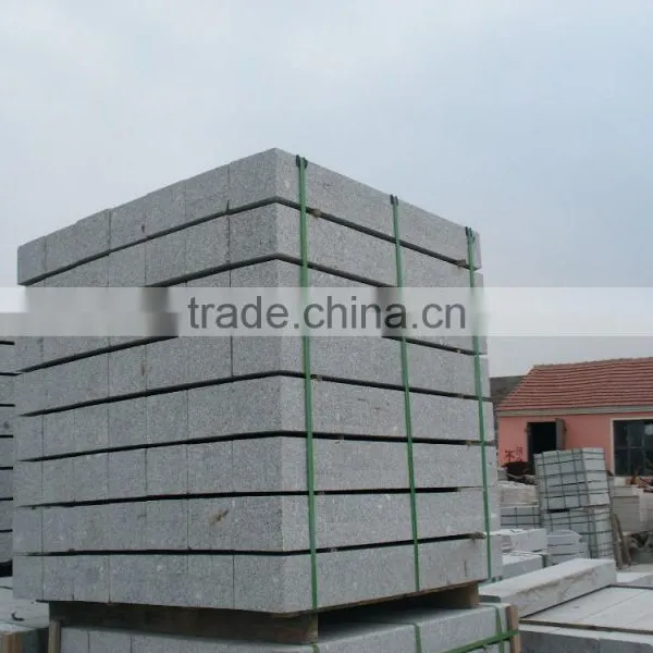 China Cheap Grey Paving Granite Stone, Edging Border Stone, Kerbstone photo-3