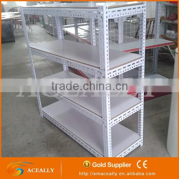 Aceally Light Duty Warehouse Storage Slotted Angle Iron Racks Steel Shelving photo-2
