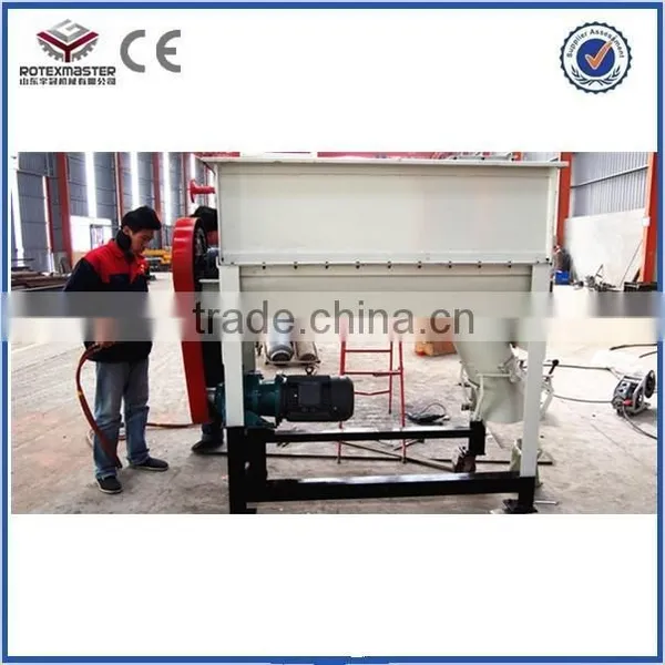 2015 Factory Price Single Shaft Twin Screw Mixer for Animal Feed Mixing photo-6