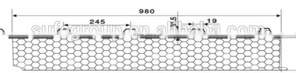 Galvanized Ribbed Metal Fence Sheet photo-2
