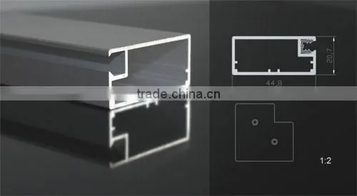 China Xindongrui Aluminum Factory High Quality Extruded Aluminium Profiles for the Cabinet Door Frames photo-4