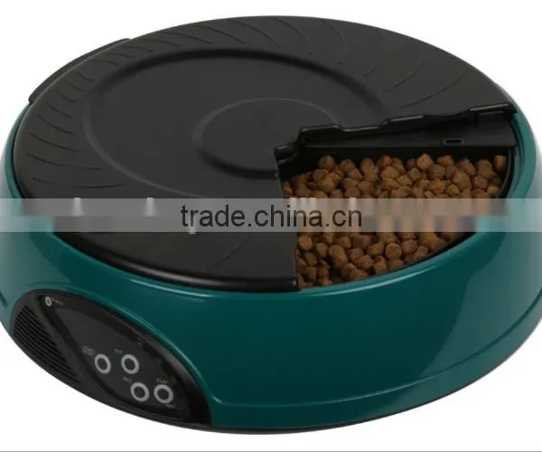 Hot-selling European Fashion Style 4 Meals Automatic Pet Feeder, Battery-Powered Automatic Pet Feeder With Large Seperate Trays photo-3