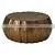 Hammered Brass Side Table photo-5