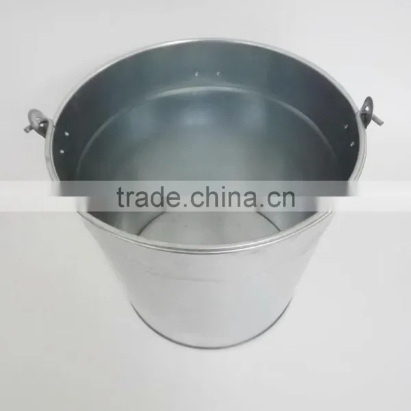 Cerveza Beer Galvanised Bucket Drinks Party Champagne Wine Beer Cool Ice Bucket With Opener photo-2