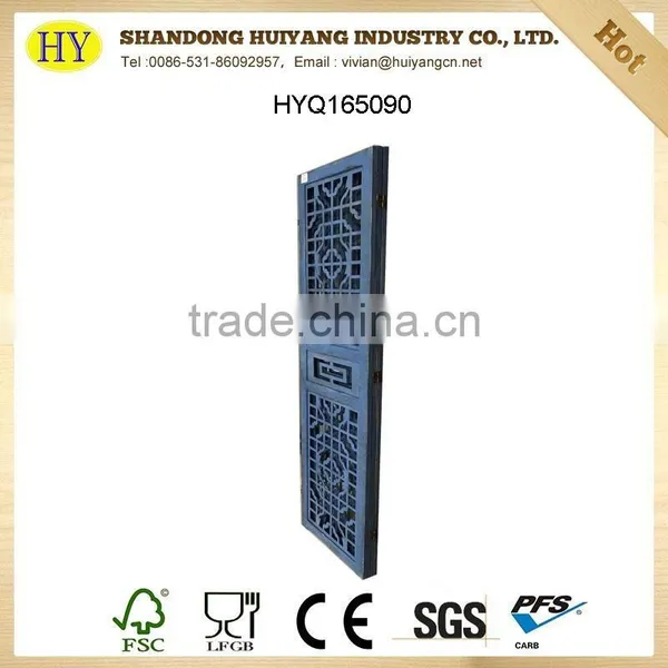 Antique Hand-painting Carved Folding Room Divider Wholesale photo-3