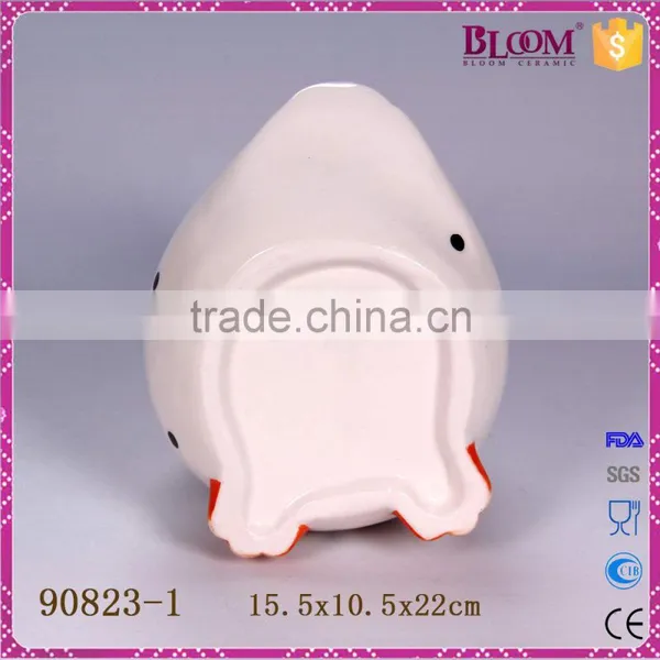 Wholesale Novelty Ceramic Toilet Brush Holder photo-6