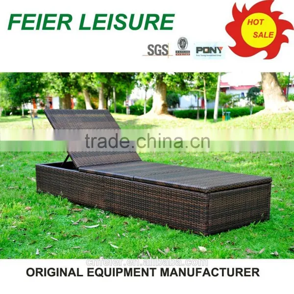 Plastic Sun Lounger Chair With Colorful Cushions photo-4