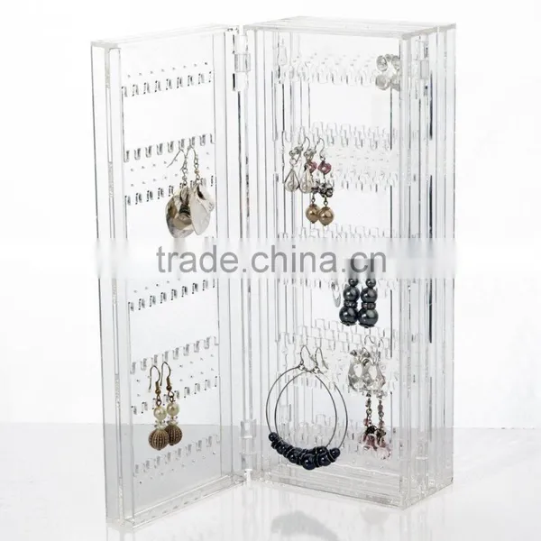 Gold Supplier Wholesale Clear Acrylic Earrings Organizer photo-3