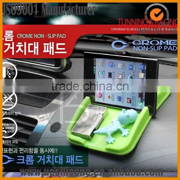Silicone Rubber Proof Anti Skid Car Dashboard Sticky Pad ,Non Slip Washable Reusable Auto Car Dashboard Interior Decoration photo-2