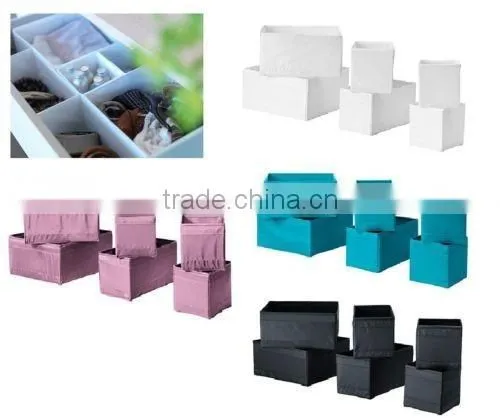 6 Boxes Organiser Set.Set Of 6 Boxes Organiser, Keep Your Drawers Tidy.H0103 photo-6