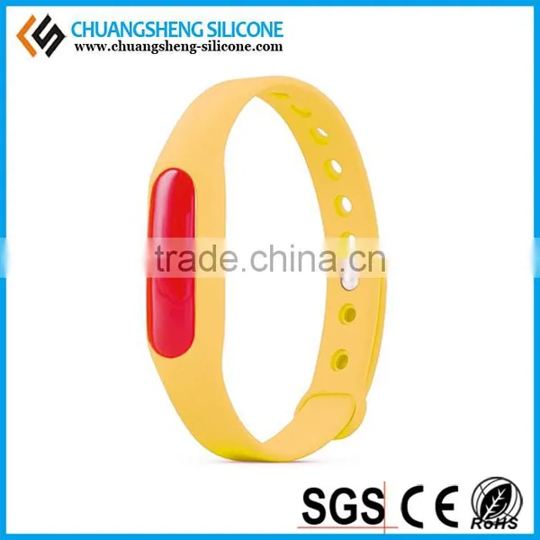 New Arrival Size Ajustable Silicone Anti-mosquito Fashion Bracelet photo-2