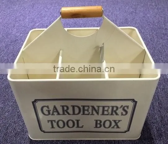 Peg Box (Gardener's Tool Box With Wooden Handle), MSO-151 photo-2