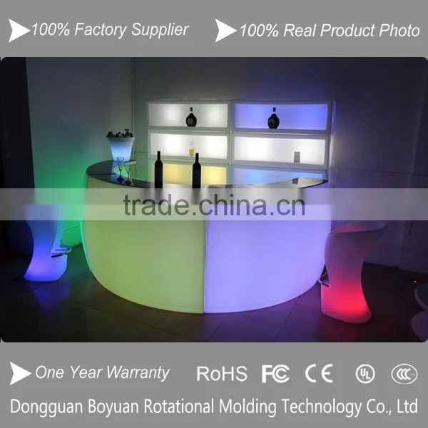 Hot Sale Color Changeable Rgb Led Bar Table Funiture photo-5