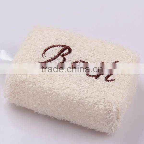 Wholesale Cuboid Exfoliating Loofah Pads Spa and Shower Body Bath Scrubber Sponge photo-2