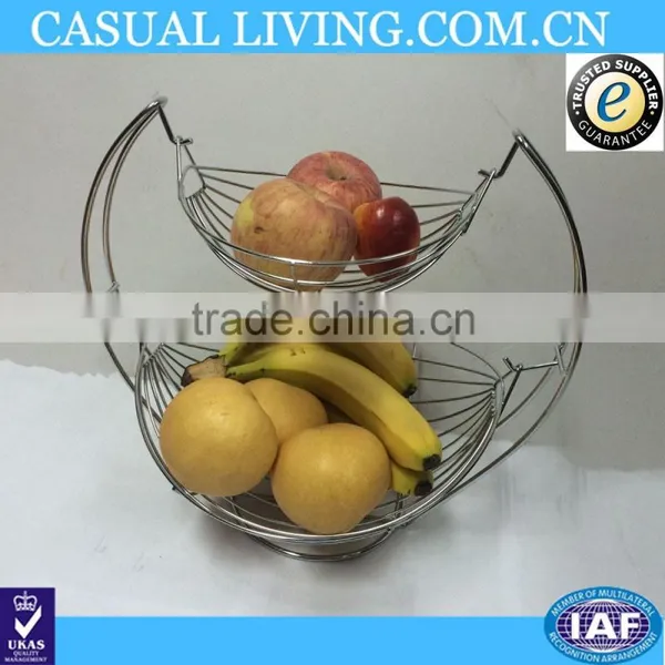 Double Hammock 2 Tier Fruit / Vegetables Basket photo-2