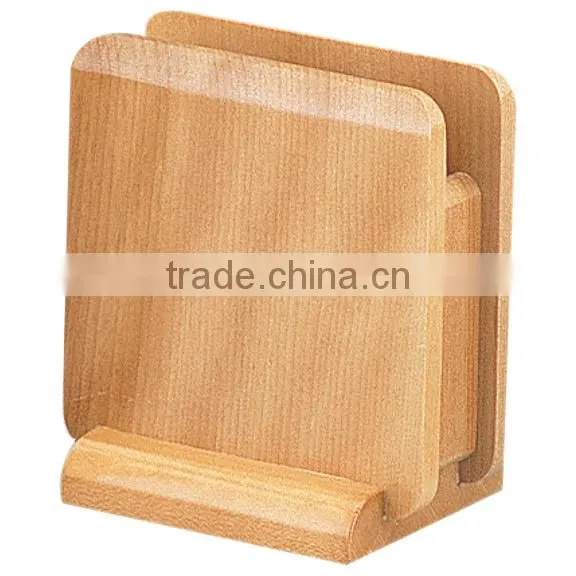 Wooden Paper Table Napkin Holder Paper Stand Made in Japan photo-3