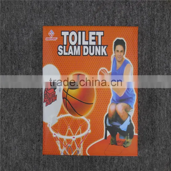 Slam Dunk Toilet Basketbal Novelty Closestool Basketball For Adult Toilet Basketball photo-4
