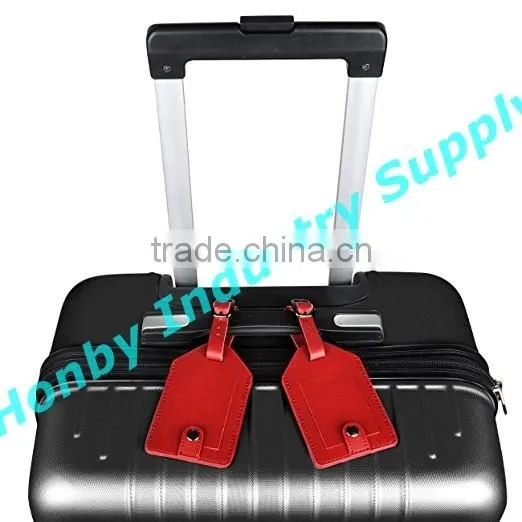 Hot Selling Assorted Colors 10*5.0cm Plastic Square-shape Travel Flight Tags photo-5