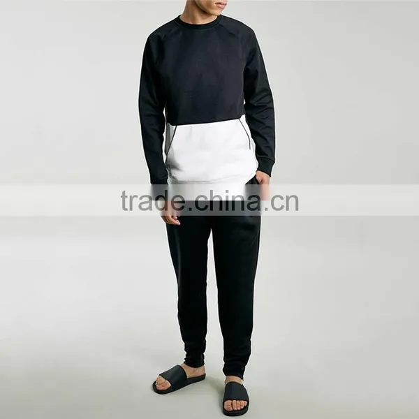 Mens Cheap Cut and Sew Mesh Sweatshirts Mens photo-4