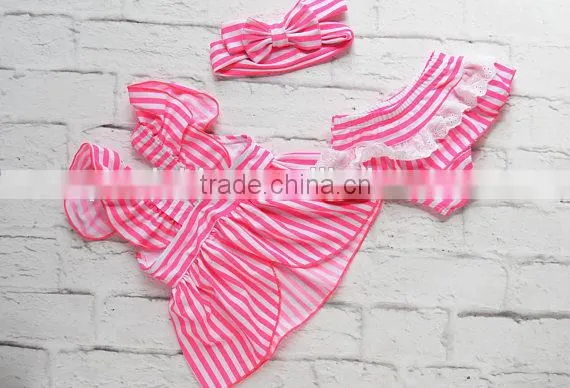 Online Shopping Wholsale Lovely Fashion Swimsuit Set Toddler Girl Swimwear photo-3