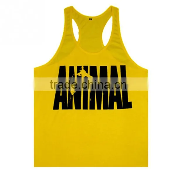 Gym Vest Mens Sleeveless Shirt Bodybuilding Stringers Tank Top Fitness Singlets Sport Undershirt Sport Clothes Cotton Tops photo-4