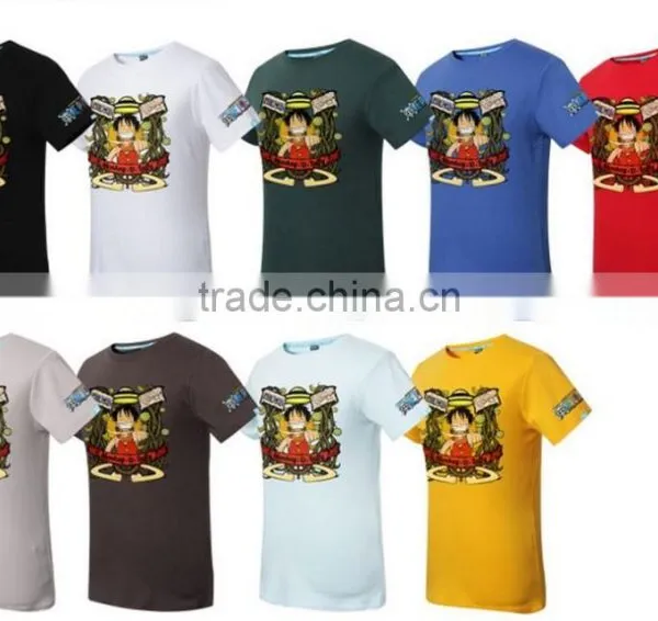 Good Quality Custom Heat Transfer Printing Cotton/ Spandex t Shirts photo-2