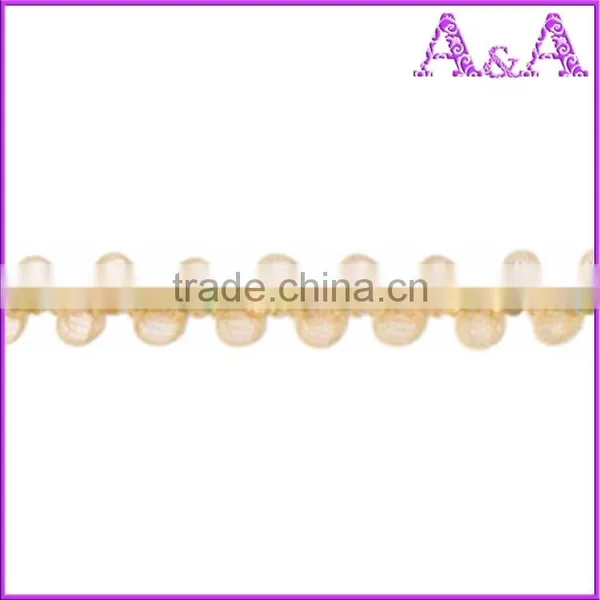 Wholesale New Style Sequin Ribbon Flowers Lace Trim of Decorative Trim photo-3