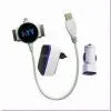 Mobile Phone Dual Port USB Charger Kit, Reasonable Combination and Attractive Appearance