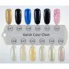 IDO Gelish Soak off uv Gel Color Card