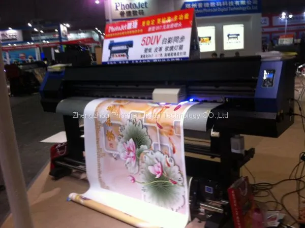 Dx7 Print Head With Led Light UV Printer Machine for Paper Printing photo-3