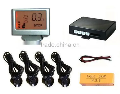 Three Colours LCD Display Parking System Car Radar Detector photo-6