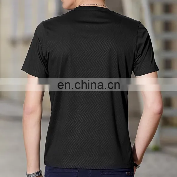 2017 New Design Fitness T-shirt Cotton Round Neck photo-2