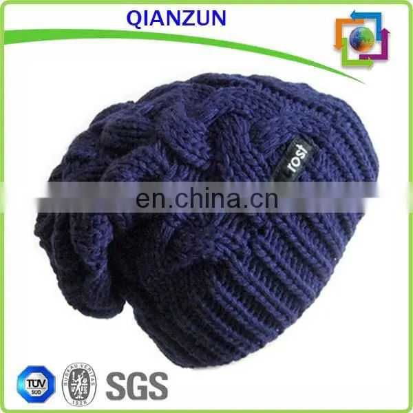 Winter Hat for Women Slouchy Beanie Cable Hat Knitted Winter Hat photo-3