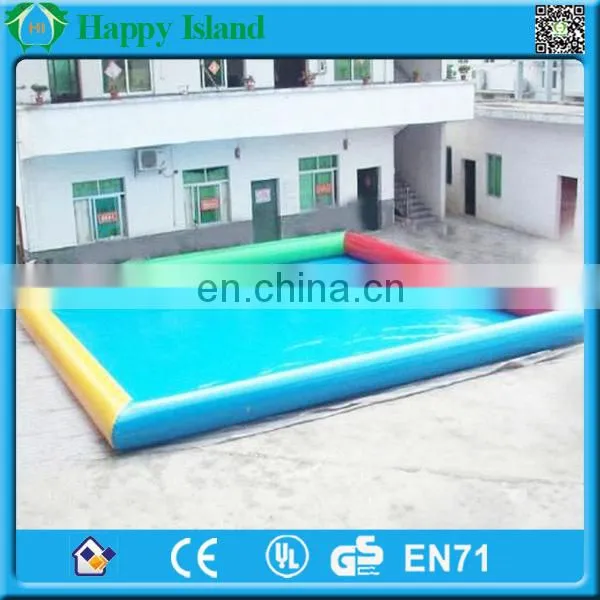 Top Quality PVC Inflatable Float Pool Rental for Hand Boat photo-6