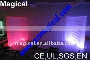 Fashional Inflatable Air Wall With LED