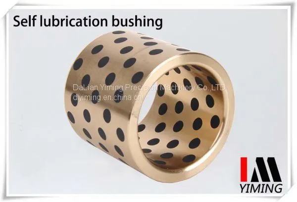 Self Lubricating Bearing, JDB Copper Oil-free Bushing, Solid Inlaid Graphite Bronze Sleeve Oilless Bush. photo-4