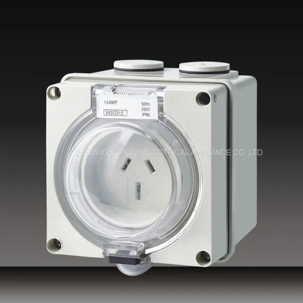Weather Proteced Isaolating Switch Push Button Switches to IP66 Combination Switched Sockets photo-5