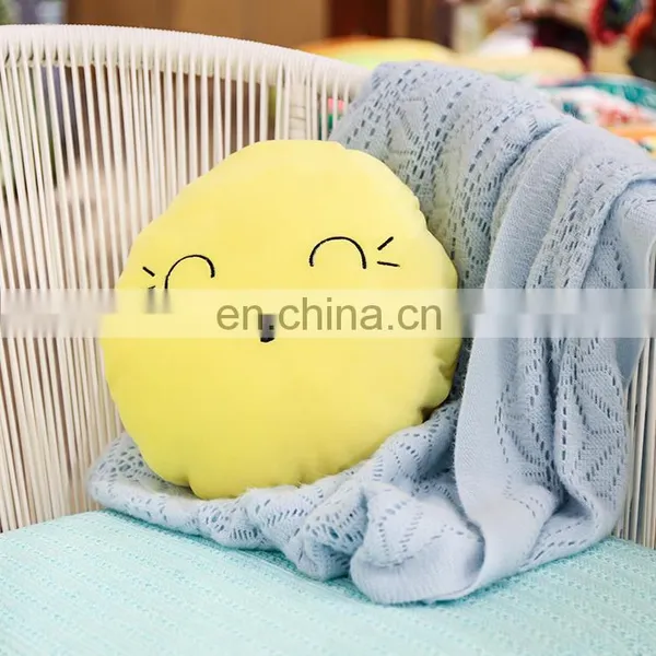 Trending Products 2018 Custom Cute Plush Travel Emoticon Expression Throw Pillows Smile Face Pillow Emoji Pillow photo-4