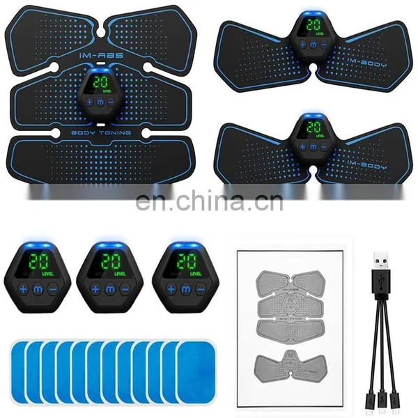 Hampool Fitness Exercise Pelvic Abdominal Electric Ems Abs Muscle Stimulator photo-4