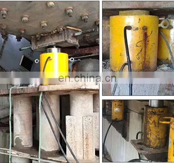 Double Acting High Tonnage 500 Ton Hydraulic Cylinder Jack photo-6