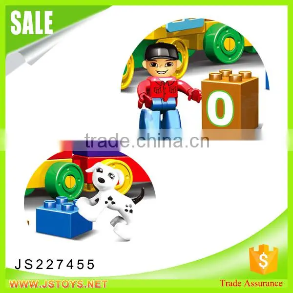 Educational Number Train Toy Connecting Blocks for Baby Learn to Count photo-3