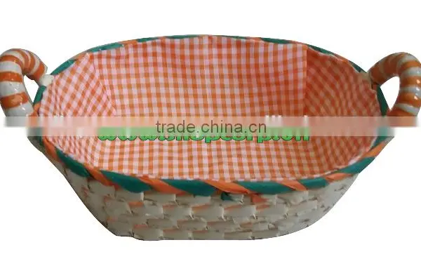 PALM LEAF BASKET
