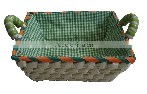 PALM LEAF BASKET