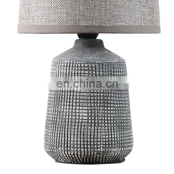 Antique Ceramic Table Light and Creative Art Bedroom Bedside Table Lamp photo-3